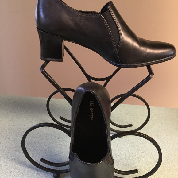 BLACK 7.5 JEAN BOOTS BY LIZ BAKER Shoes Sz 75 Liz Baker Black Jean Jeggings Boots Poshmark